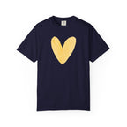 Heart Painted Graphic T-Shirt — Heart Tee for Casual Everyday Wear