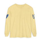 Heart Sleeve Long Sleeve Tee — Minimal Heart Graphic TShirt