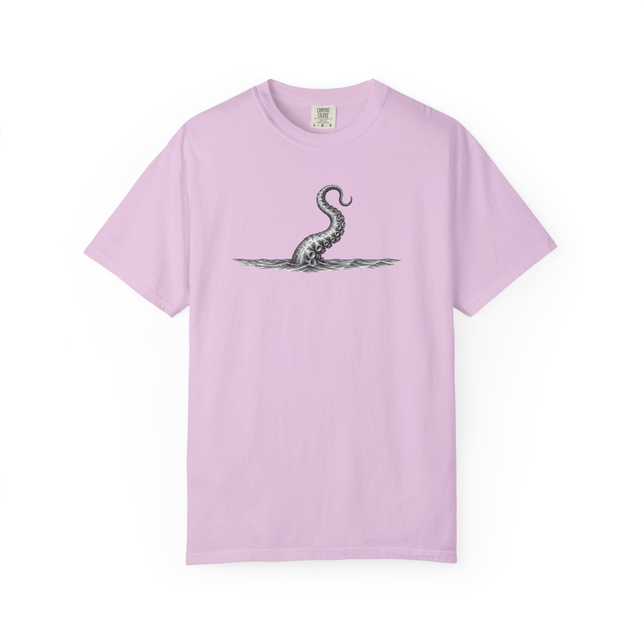 Octopus Tentacle Graphic T-Shirt- Ocean Life Tshirts