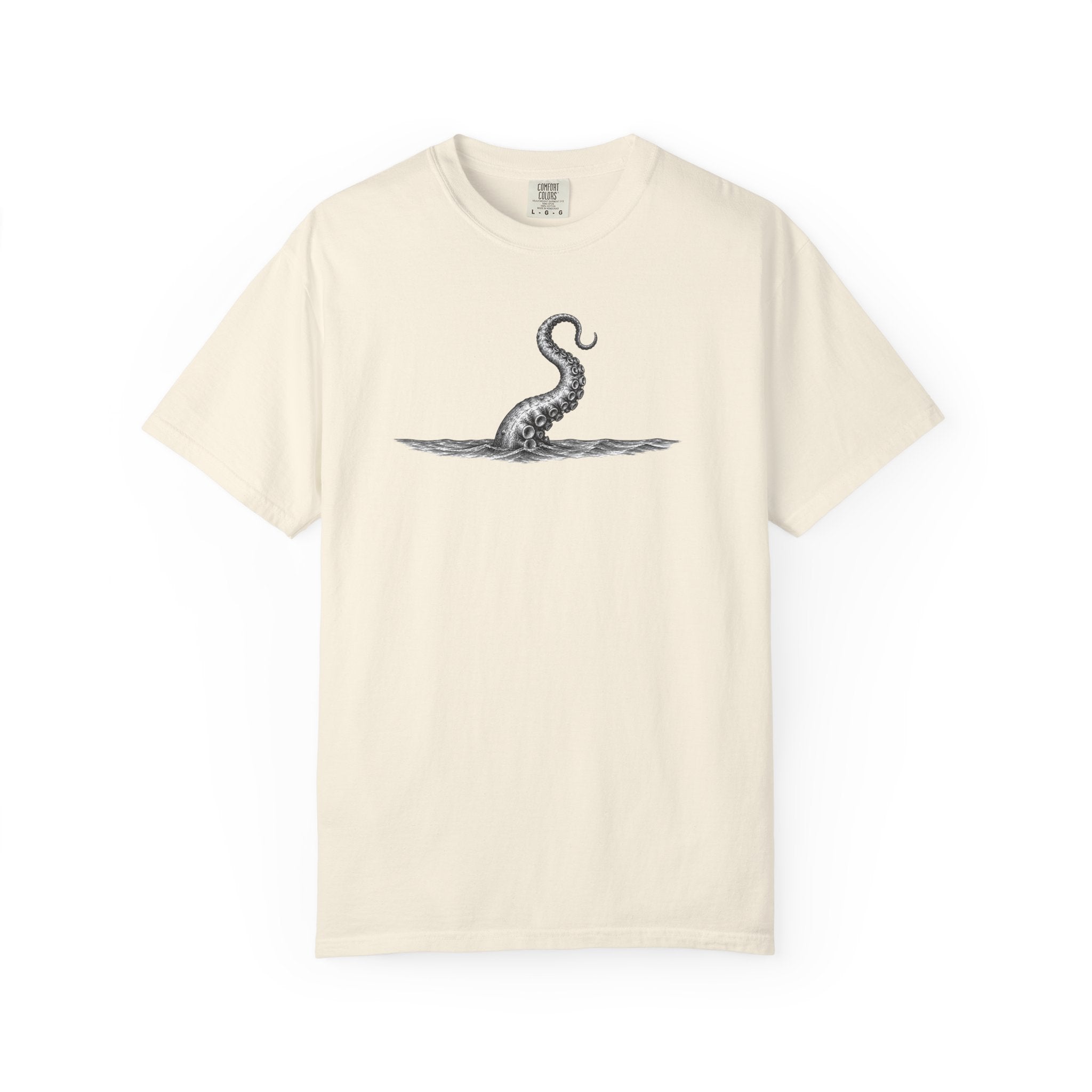 Octopus Tentacle Graphic T-Shirt- Ocean Life Tshirts