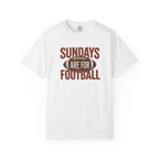 Sundays Are for Football T-Shirt –  Football Graphic Tshirt