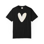 Heart T-Shirt — Heart Painted Short sleeve Tee