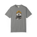 Otter in Beanie T-Shirt — Cute Graphic Tee for Animal Lovers