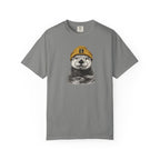 Otter in Beanie T-Shirt — Cute Graphic Tee for Animal Lovers