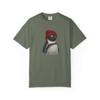Penguin in a Red Beanie  T-shirt- Ocean Animals Tshirt