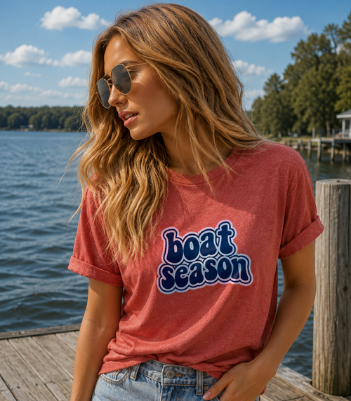 Boat Season graphic tee | T-Shirt