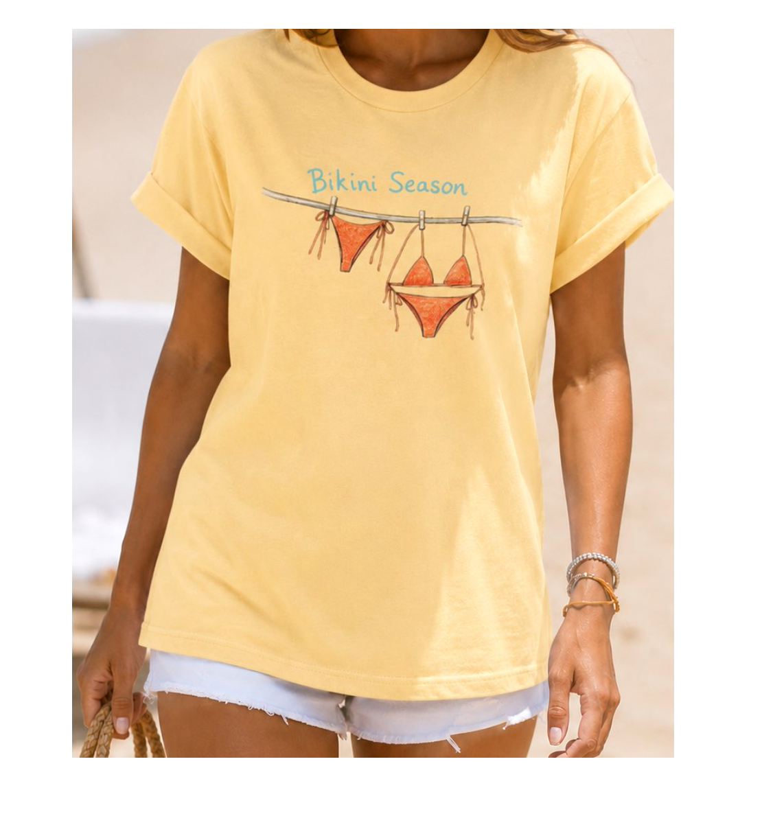 Bikini Season T-shirt | Bikini Graphic T-shirt