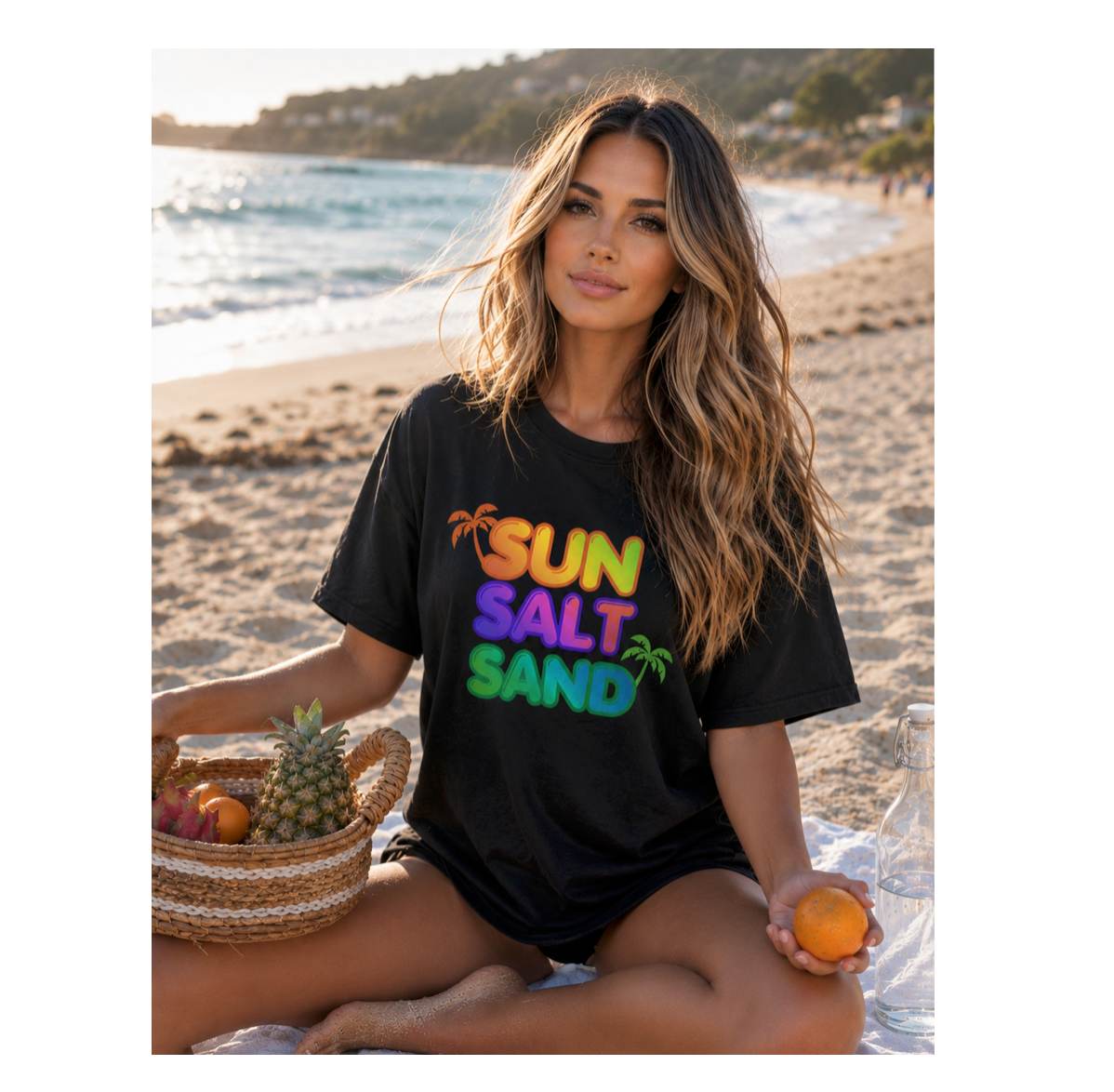 Sun, Salt, Sand T-Shirt — Cute Graphic Tee