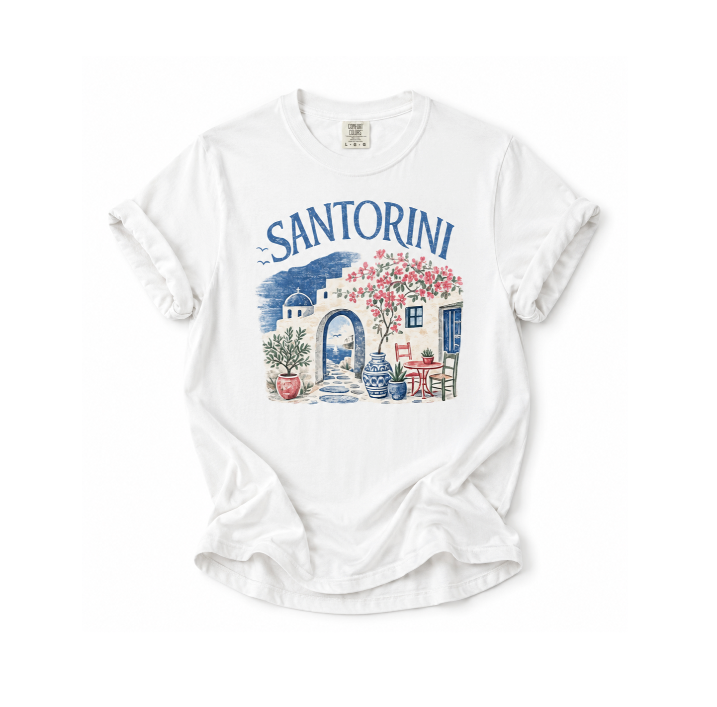 santorini tshirt
