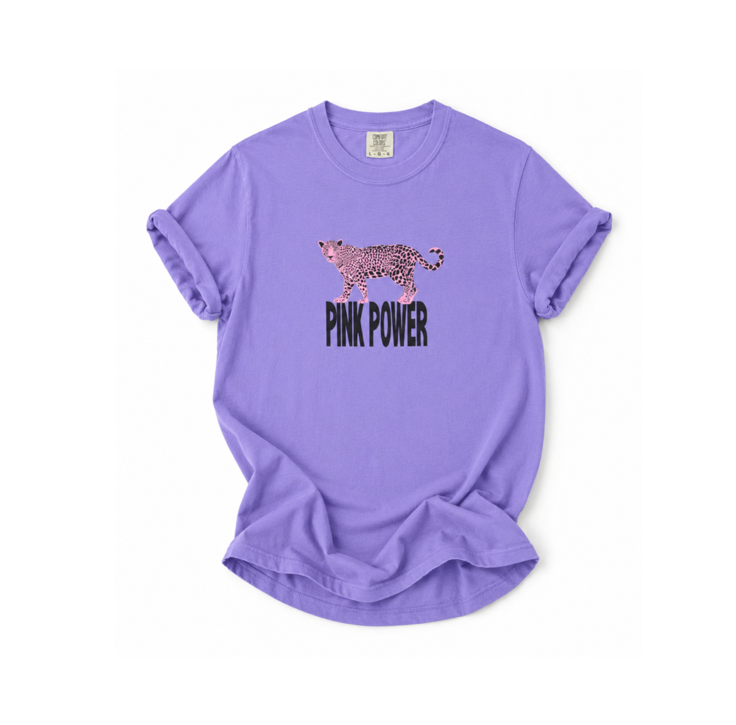 pink leopard tshirt