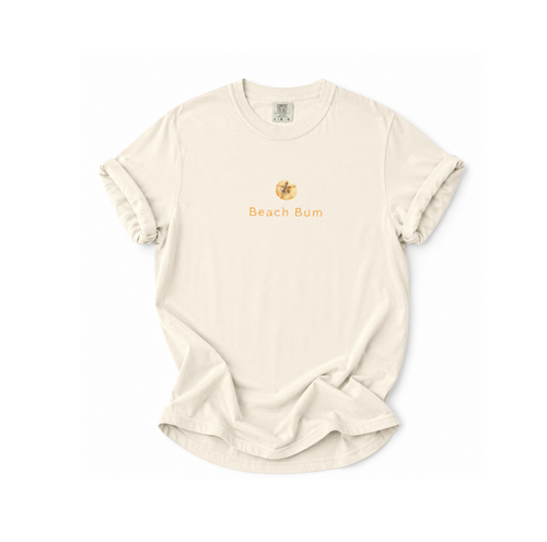 beach bum sand dollar tshirt