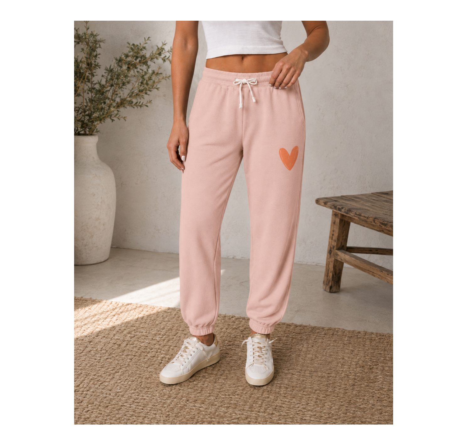 heart sweatpants